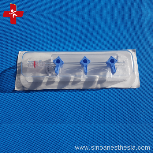 interventional accessories 3 port medical manifold